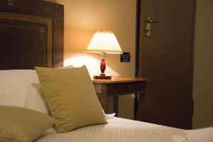 Posteľ alebo postele v izbe v ubytovaní Agriturismo Scuderie della Contea + 10 fotografií