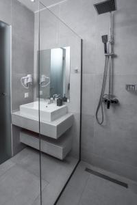 Ванная комната в Stamos All Inclusive
