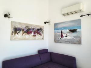 Posedenie v ubytovaní Sea View Apartment Bellavista Njivice