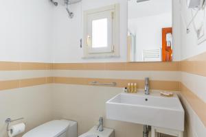 Kúpeľňa v ubytovaní Palazzo Montalbano