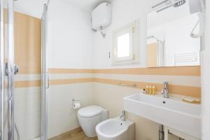 Kúpeľňa v ubytovaní Palazzo Montalbano