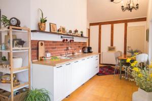 A kitchen or kitchenette at Bran and Breakfast
