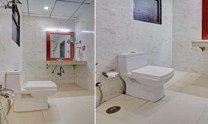 Koupelna v ubytování Itsy Hotels Hamlets Stay