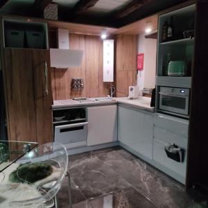 La casa de la Tina tesisinde mutfak veya mini mutfak