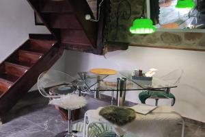Zona de estar de La casa de la Tina