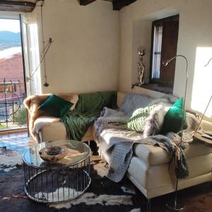 Zona de estar de La casa de la Tina