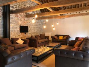 Posezení v ubytování La Tannerie De Durbuy B&B