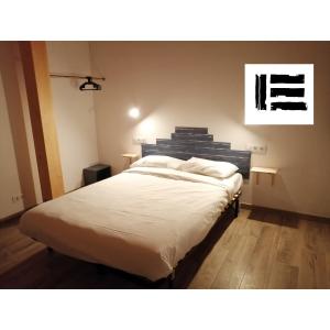 Łóżko lub łóżka w pokoju w obiekcie Casa rural Lastoetxe