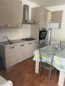 A kitchen or kitchenette at Da Nonno Presta