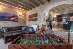 Posezení v ubytování Alexandros 3