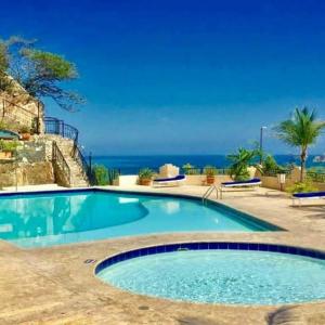 Swimmingpoolen hos eller tæt på Descansa frente al Mar - Vistas al atardecer