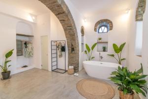Kúpeľňa v ubytovaní Livadi house Tinos 2 katwi