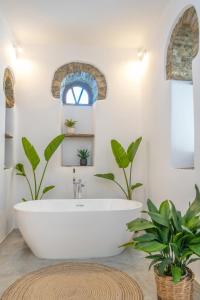 Kúpeľňa v ubytovaní Livadi house Tinos 2 katwi