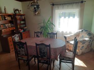 Posezení v ubytování Tiszai Vándor Apartmanház