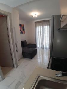 TV a/nebo společenská místnost v ubytování FANERO Guesthouse