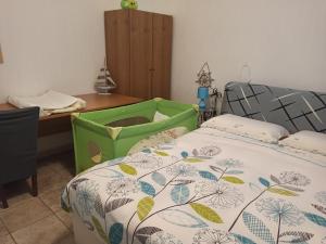 Posteľ alebo postele v izbe v ubytovaní Casa al Mare Fontespina