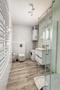 Koupelna v ubytování Rentimi - Apartament Skandynawski 1