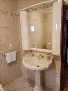 Koupelna v ubytování Casa Amarela da Caniçada