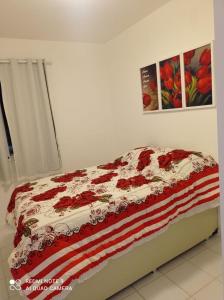 Кровать или кровати в номере Pier Jacuípe Residencial