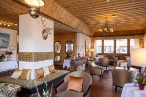 Posezení v ubytování Chalet-Hotel Beau-Site