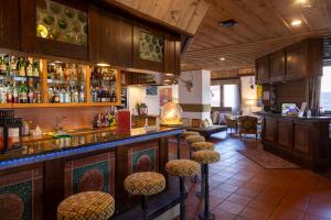 Nápoje v ubytování Chalet-Hotel Beau-Site