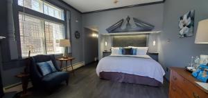 מיטה או מיטות בחדר ב-Blackberry Inn