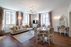 Posezení v ubytování Boutique hotel Soukeníkův dům