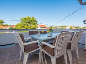 Balkón nebo terasa v ubytování Apartment on Vir Island near Sandy Beaches