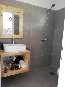 Kúpeľňa v ubytovaní Rigas Rooms