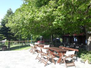 Vonkajšia záhrada v ubytovaní Manthos Mountain Resort & Spa