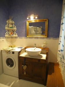 Koupelna v ubytování Le Bagnanti Suite