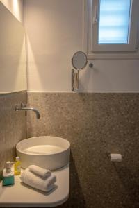 Kúpeľňa v ubytovaní Villa Artemis (Agios Lazaros, Psarou)