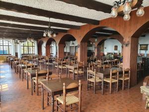 Restaurace v ubytování Hotel Madonna di Luciago
