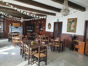 Restaurace v ubytování Hotel Madonna di Luciago