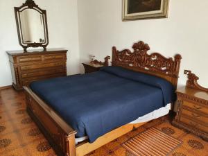 Postel nebo postele na pokoji v ubytování Hotel Madonna di Luciago