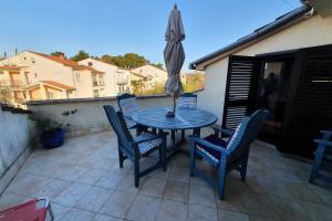 Balkon lub taras w obiekcie Apartment Relax for max 5 persons Funtana close to the beach