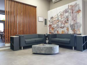 A seating area at Il Gabbiano