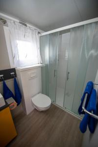 Kúpeľňa v ubytovaní Mali Nordsee Camp - DeLuxe Mobilehome
