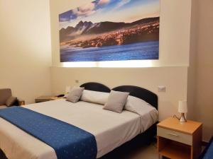 A bed or beds in a room at Il Gabbiano