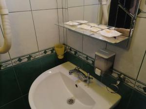 Koupelna v ubytování Argo Premium