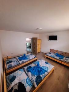 Postel nebo postele na pokoji v ubytování Apartmán Sen