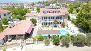 an aerial view of a resort with a swimming pool at Casablanca Hotel in Dalyan