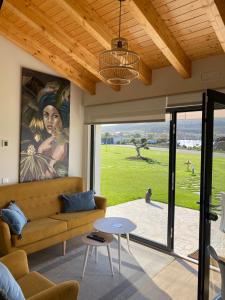 Posezení v ubytování Apartamentos Turísticos VillaCordido Villaframil Ribadeo