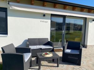 Posezení v ubytování Apartamentos Turísticos VillaCordido Villaframil Ribadeo