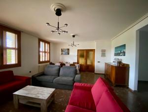 Posezení v ubytování Casa Solatillo