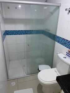 Ein Badezimmer in der Unterkunft O paraíso em um flat à beira-mar de Carneiros