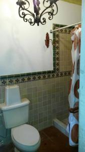 A bathroom at Casita Ladrillo