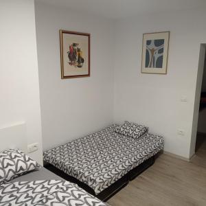 Postel nebo postele na pokoji v ubytování Apartma David v Izoli