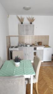 Ett kök eller pentry på Apartment Simona