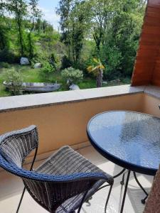 Balkón nebo terasa v ubytování Apartman Eden + 5 fotografií